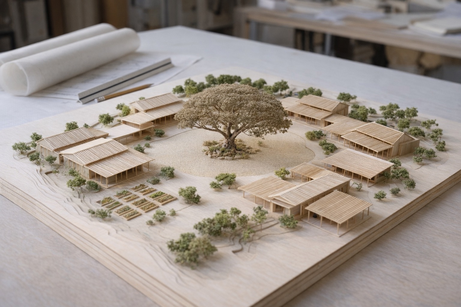 Maqueta del campus